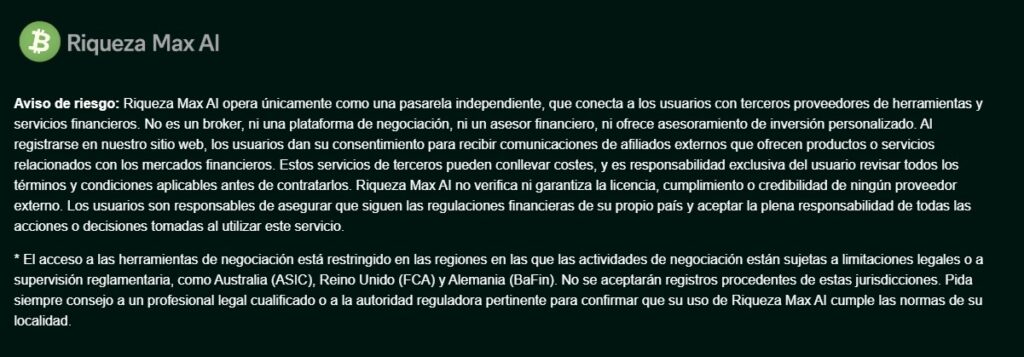 Riqueza Max AI Legal Policies
